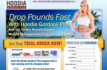 Hoodia Gordonii Plus official website